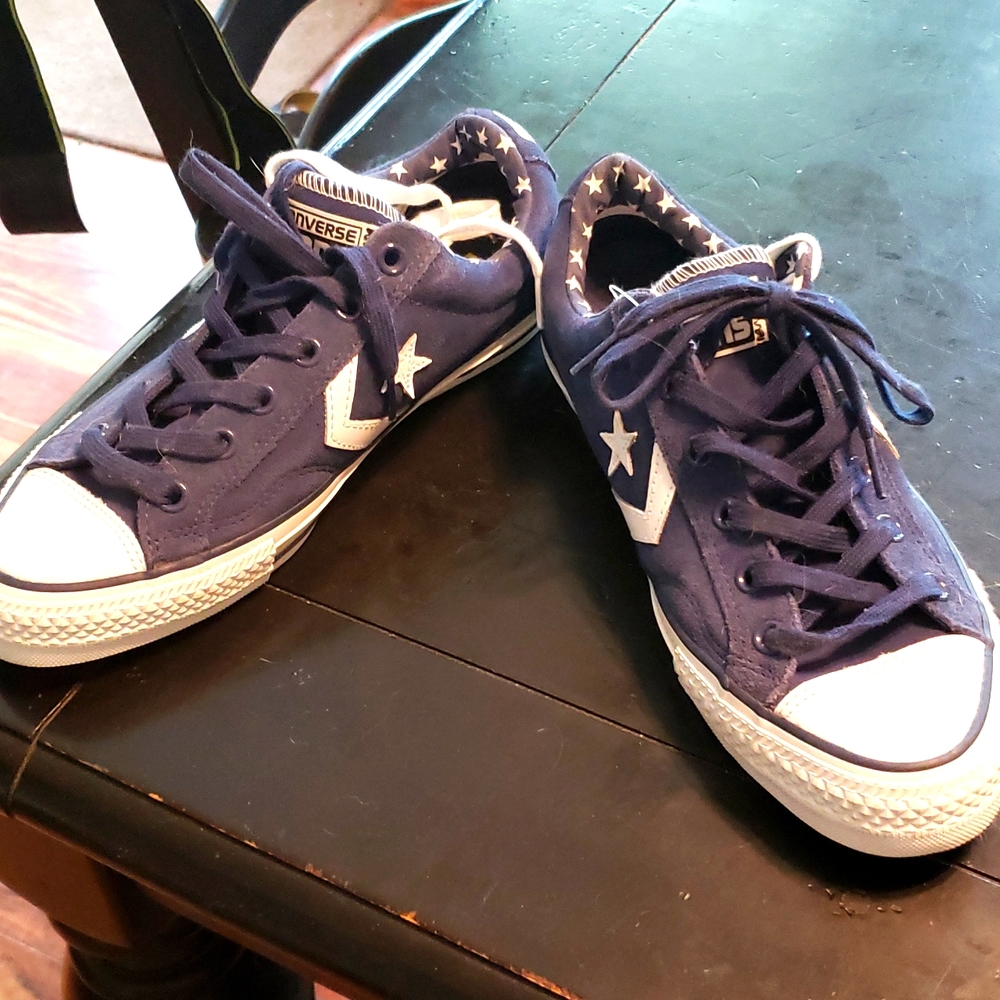 New Converse Navy Blue shoes